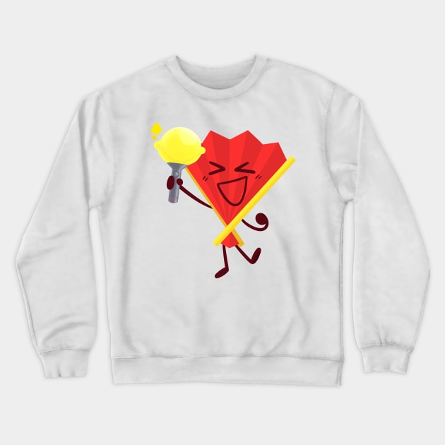 Fan (Inanimate Insanity) Crewneck Sweatshirt by PuppyRelp